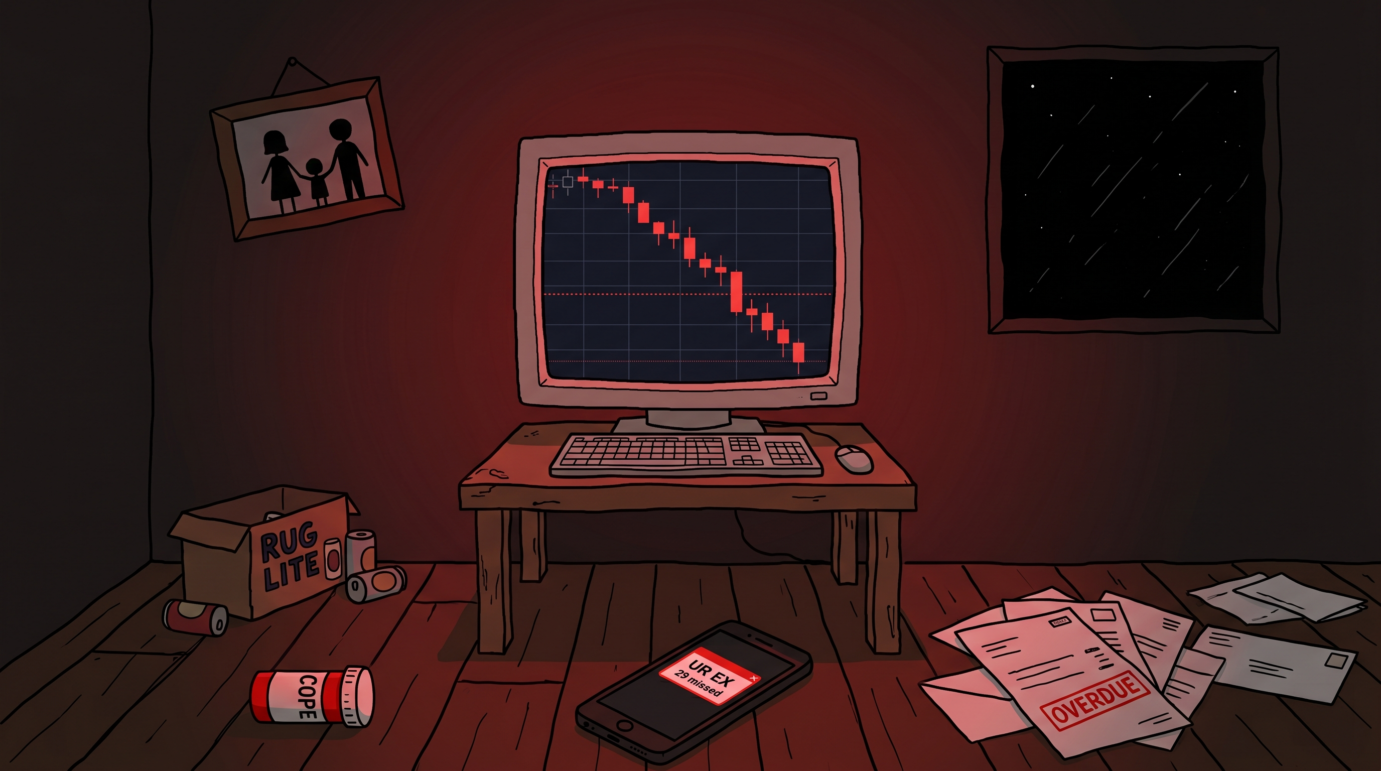 dark apartment